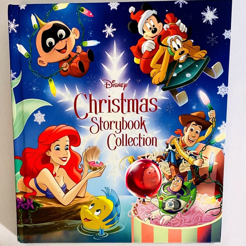 Disney Christmas Storybook Collection Hardcover 18 Stories Mickey Toy Story 2020